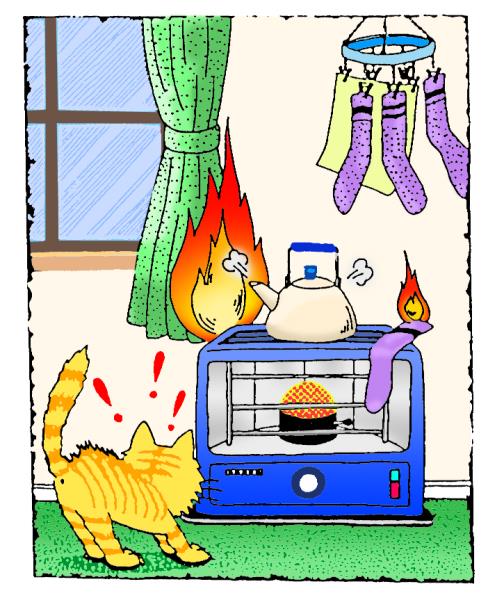 暖房器具による火災