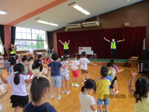 交通安全教室 できるにゃん体操