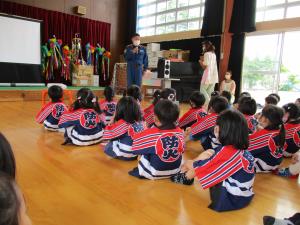 幼年消防クラブのつどい写真