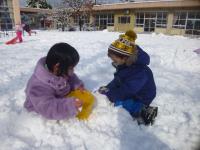 雪で遊ぼう