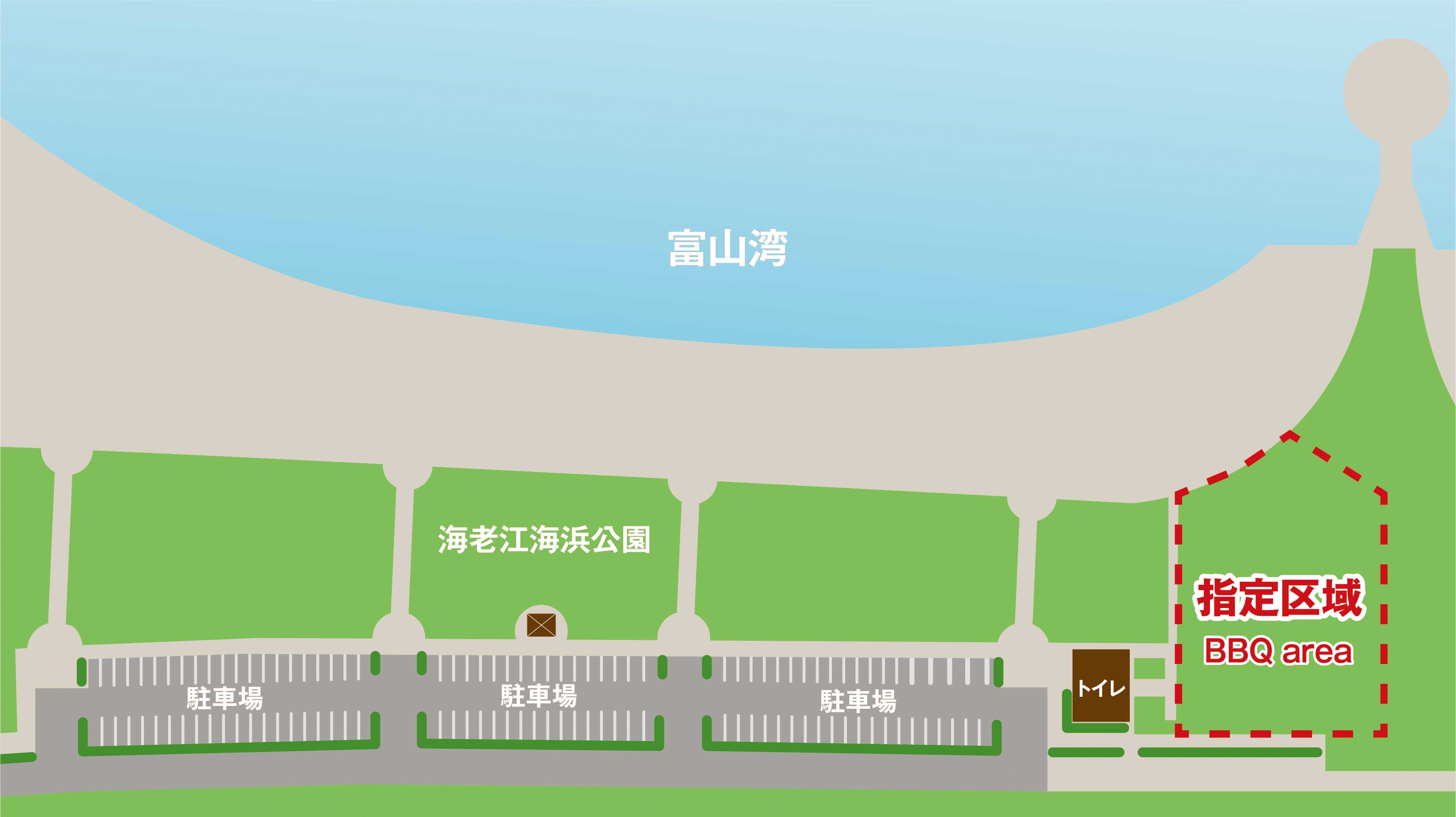 海老江海浜公園地図