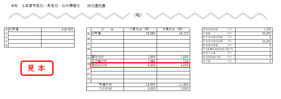 普通徴収口座振替