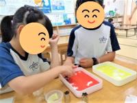 こだわり工作「プルプルせっけん」②