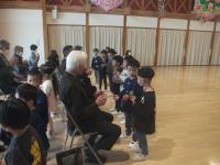 お年寄りとのふれあい