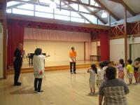 講師の先生に挨拶
