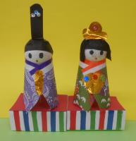 こだわり工作「うつくしお雛様」