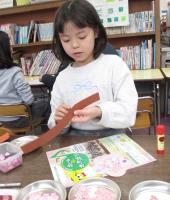 ミニチュアさくら作りをしたよ