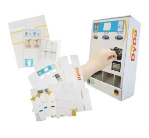 ペーパークラフト自動販売機